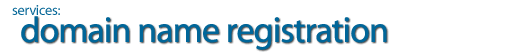 domain name registration